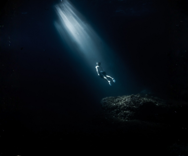 cave dive